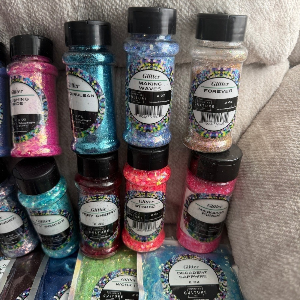 Lot of 46 Counter Culture DIY Premium Glitters - Picture 8 of 8